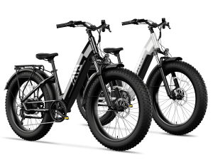 TST® Combo Sale Dreamer 26" Step-Thru Fat Tire Electric Bike